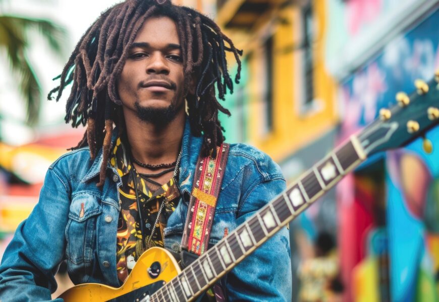 Man with dreads representing rastafari movement 1
