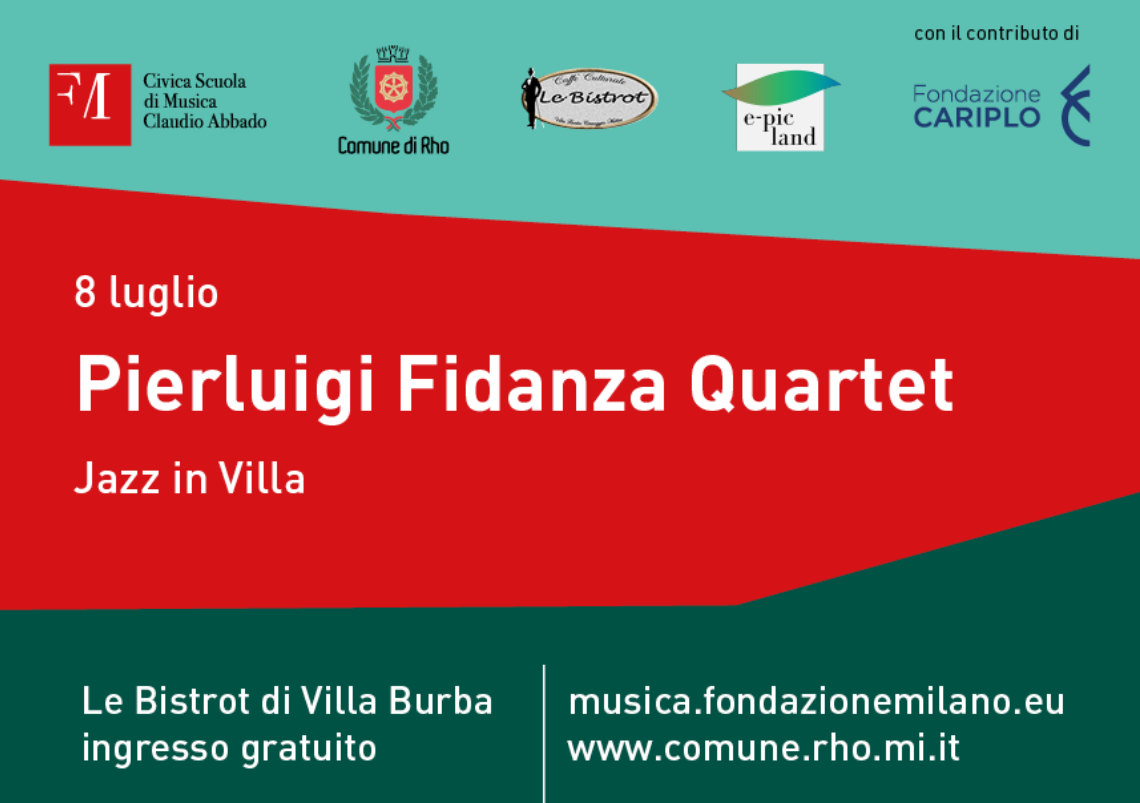 Villa Burba Fidanza Quartet 8 giugno
