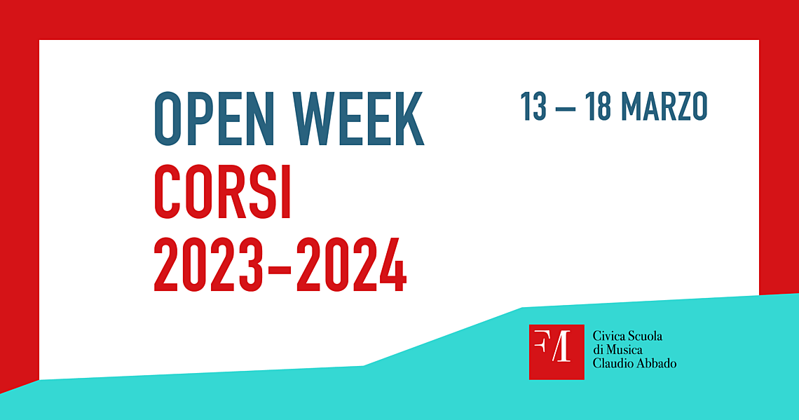 Open Week Scuola Musica Abbado 2023 FB